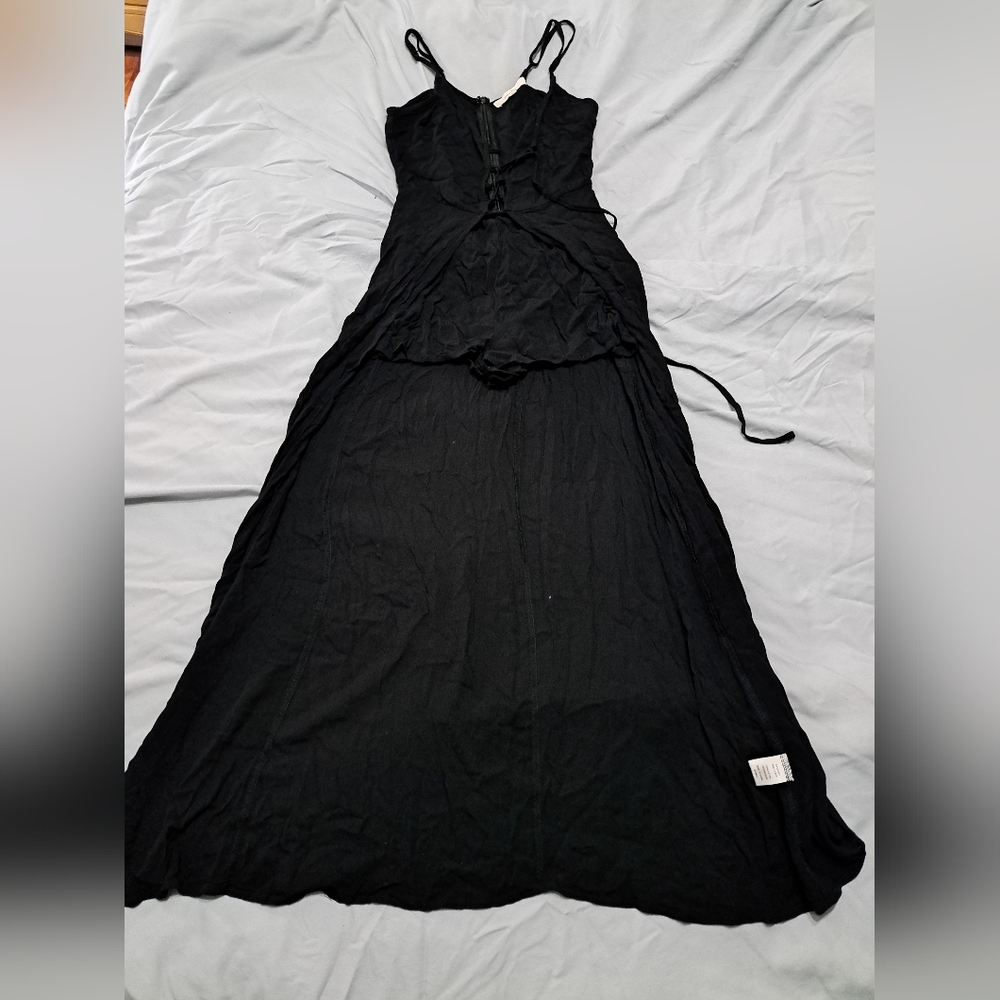 BLACK SUMMER LONG DRESS